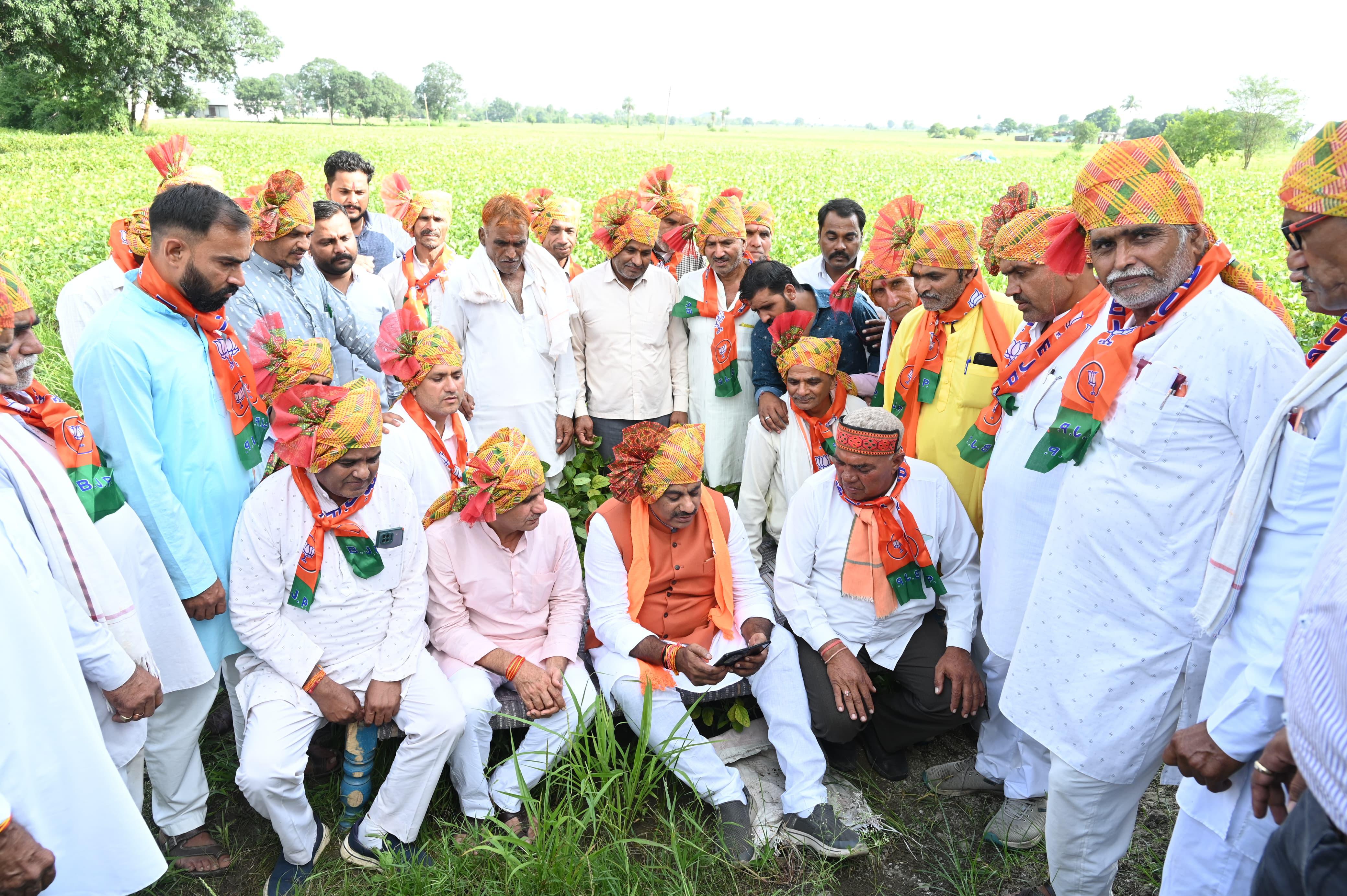 bhopal, MLA Rameshwar Sharma , paddock  
