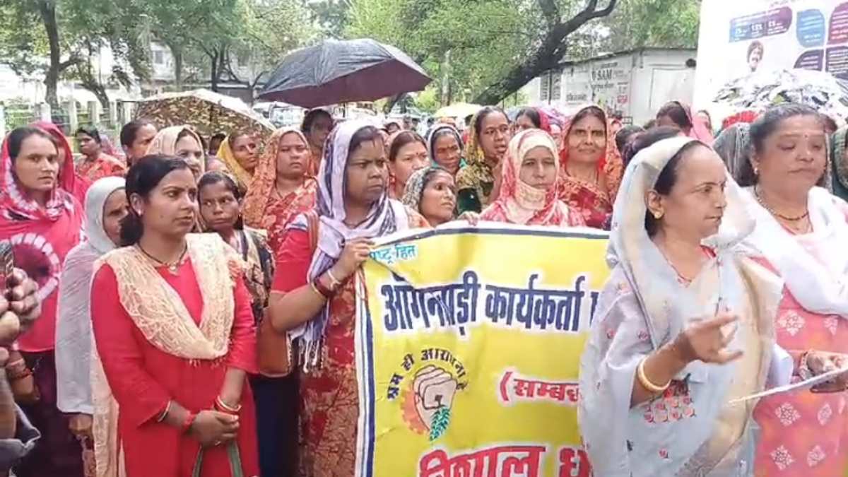 raisen, Anganwadi workers , salary increase