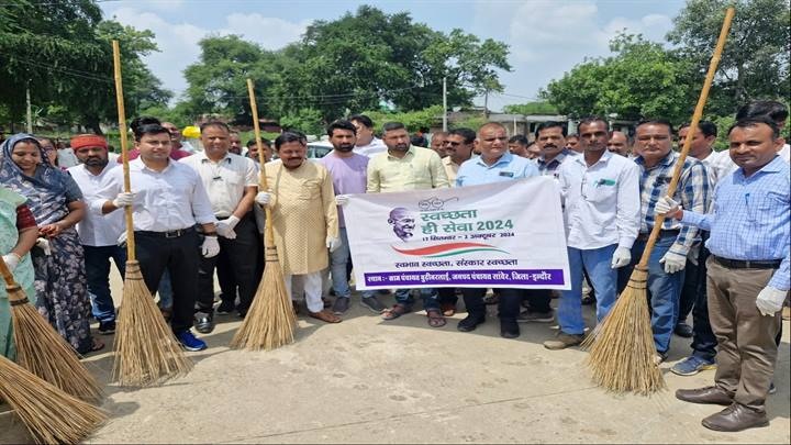 indore, Kshipra Ghat , Swachhata Hi Seva campaign