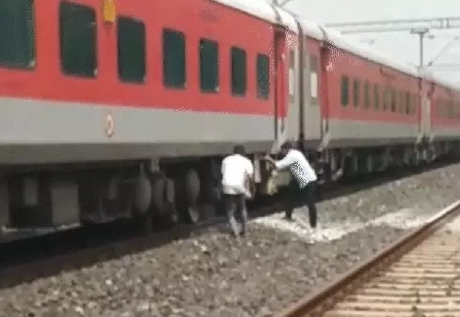 indore, Malwa Express ,saved from accident