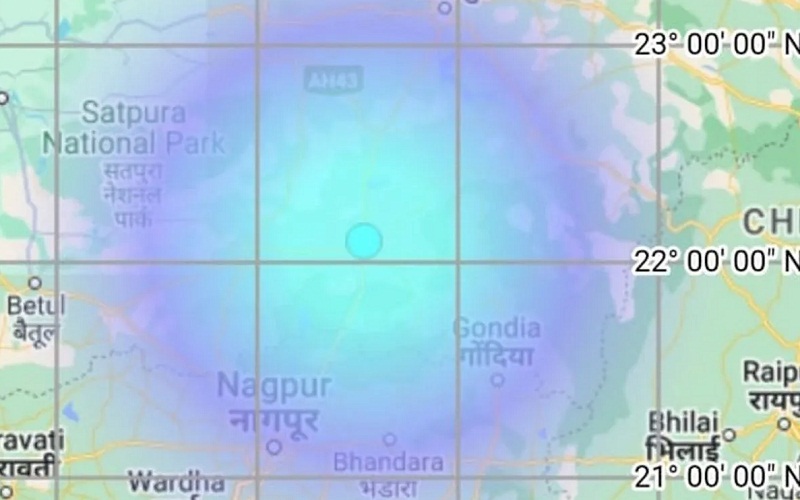 bhopal, Earthquake tremors, Betul district