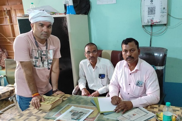 katni, Panchayat secretary , taking bribe 
