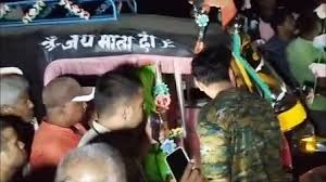 rewa, Body of auto driver ,Rajapur bridge 