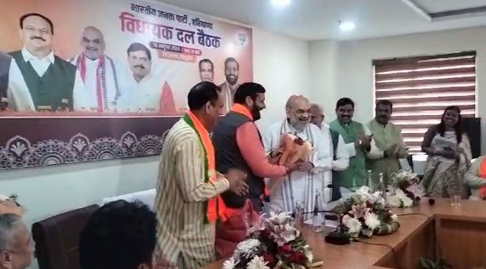 chandigarh, Nayab Saini,leader of Haryana  