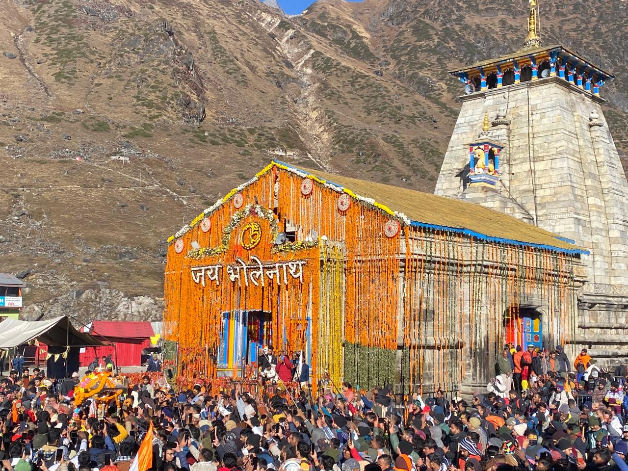 dehradoon, Kedarnath Dham ,doors closed for winter