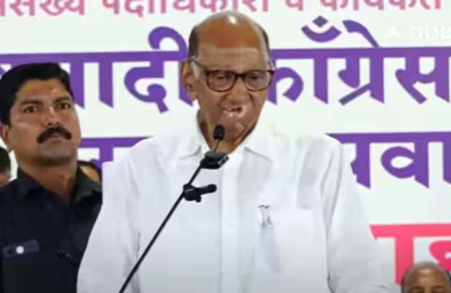 mumbai, Sharad Pawar, hints at retirement  