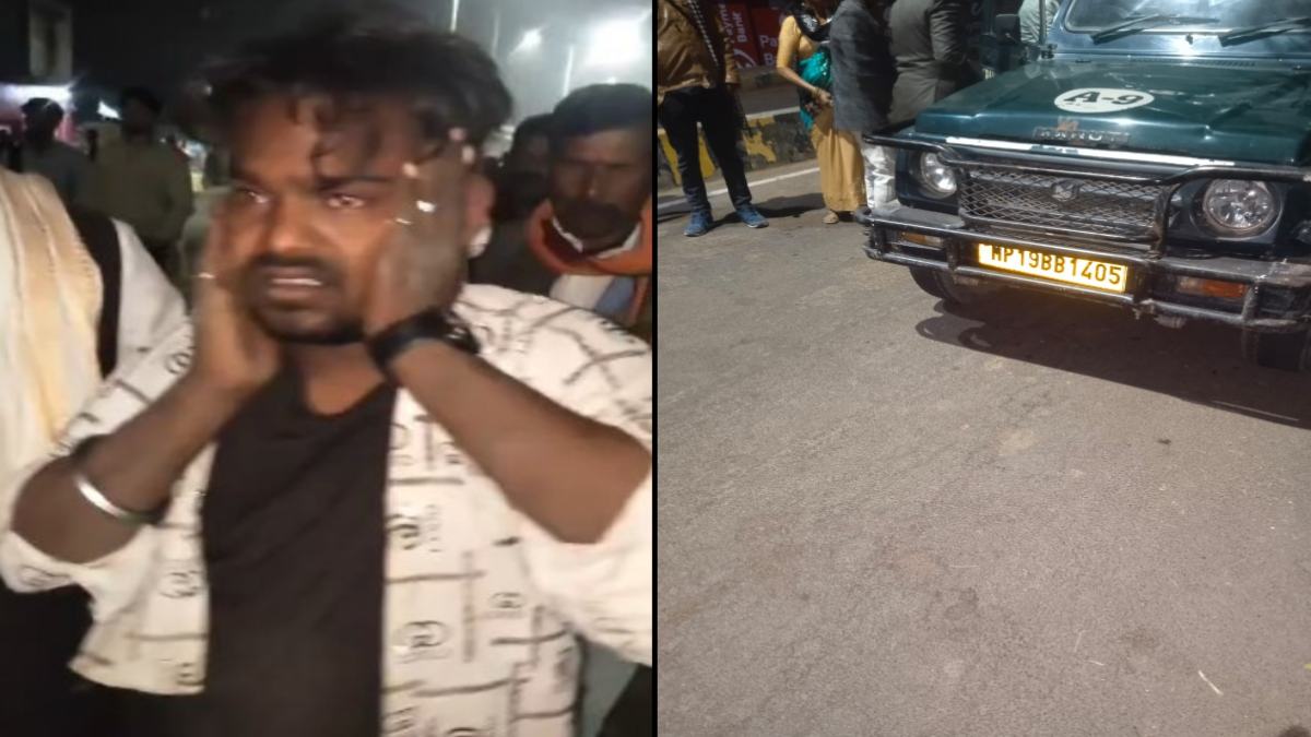 khajurahoo, High speed jeep, hits wedding party 