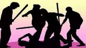 rajgarh, Lathi-fight took place ,old dispute