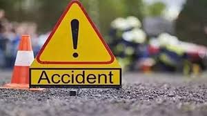 rajgarh, Car collided  , one died