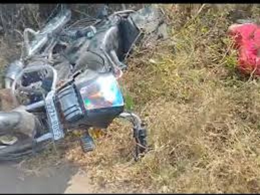 datia,   young man died, bike and  tractor