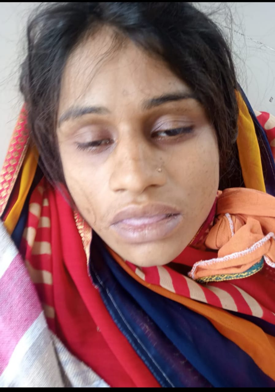 rajgarh, woman committed suicide , hanging herself  