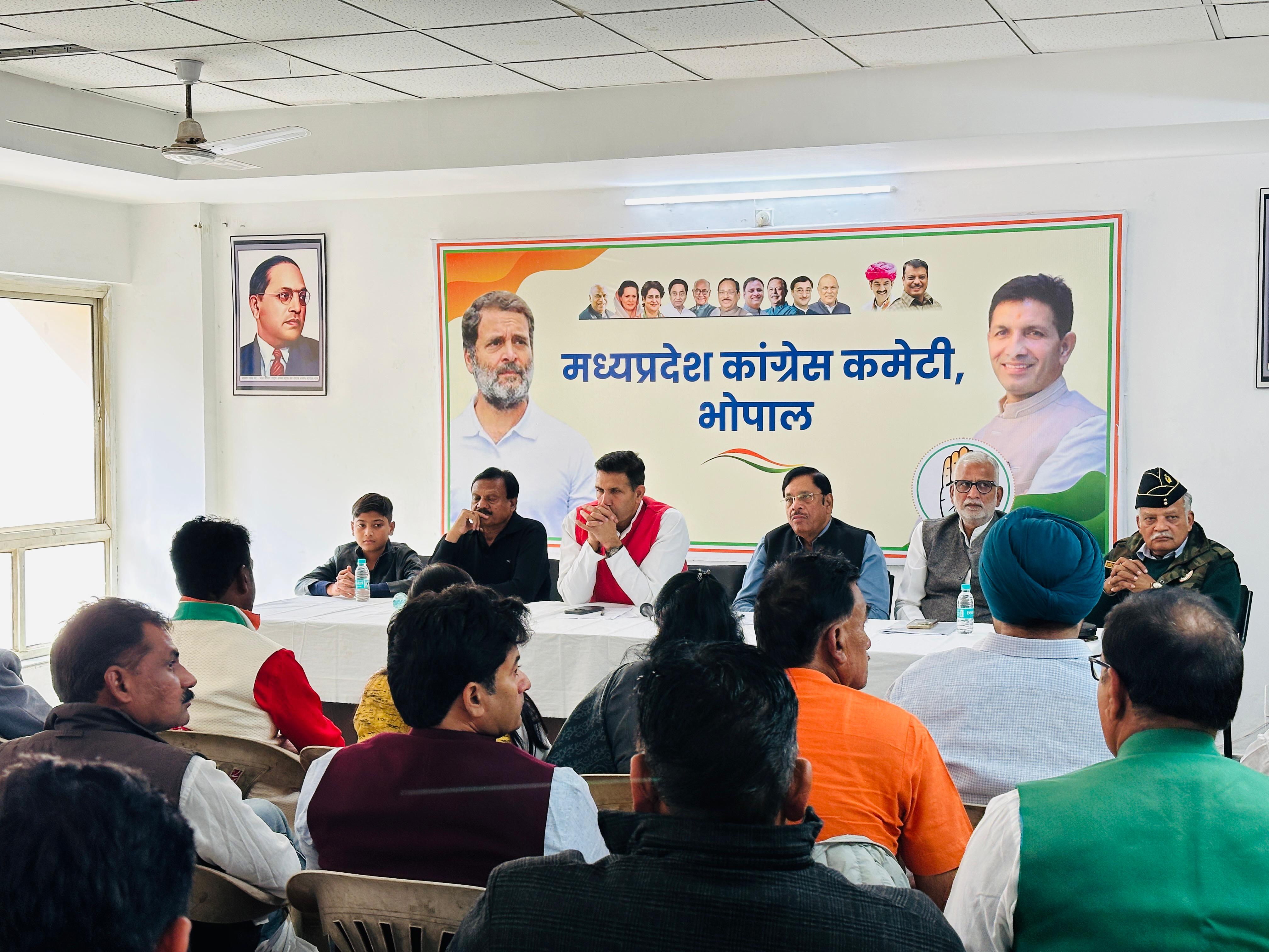 bhopal,Congress ,statewide assembly siege 