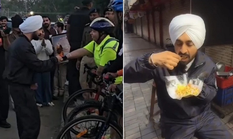 indore,Diljit Dosanjh ,Pohe-Jalebi  