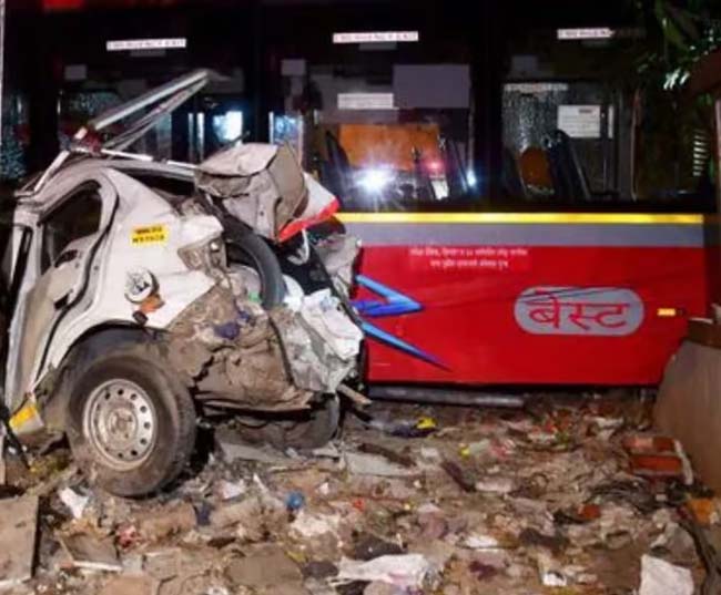 mumbai, Death toll , Kurla BEST bus  