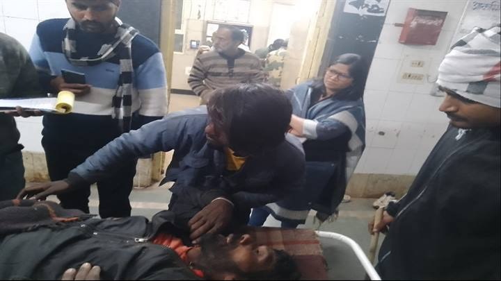 gwalior, Four people died, tractor-trolley overturning  