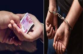 agarmalwa, Sub-inspector , taking bribe  