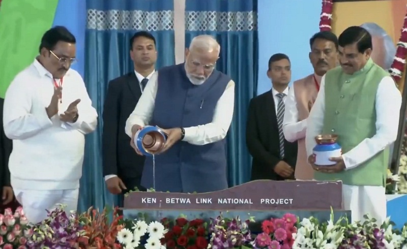 bhopal, Prime Minister Modi ,Ken-Betwa Link Project