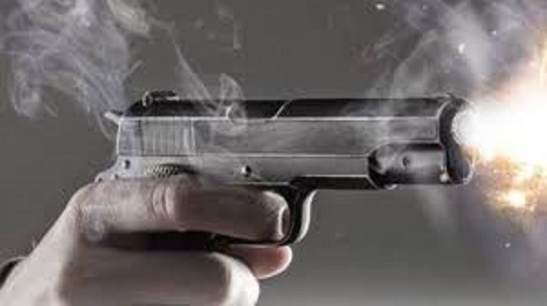 bhind, Aerial firing ,two parties