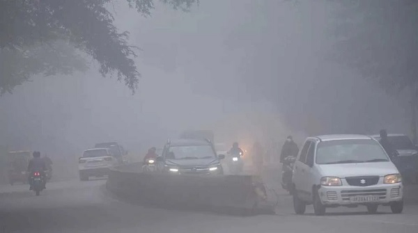 bhopal, Dense fog blankets , Madhya Pradesh