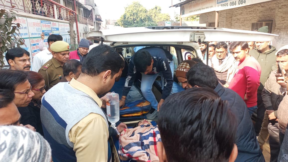 bagpat, stage of Nirvana Mahotsav , Baraut, UP 