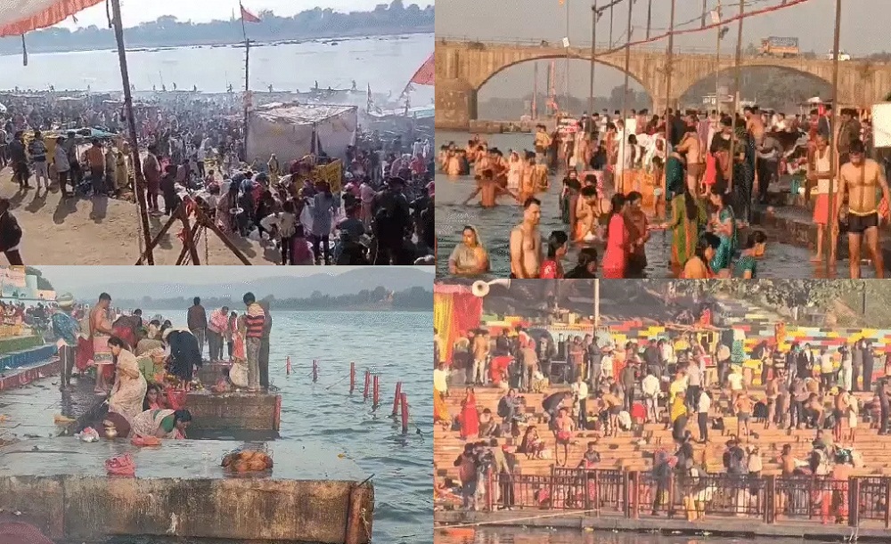 bhopal, Crowds of devotees , Narmada and Kshipra 