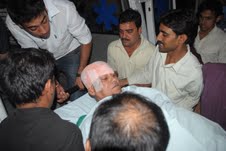 कोलार मेले के उदघाटन में जख्मी हुए डागा