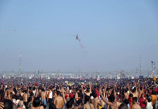 mahakumbhnagar,   Magh Purnima,  Sangam