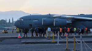 chandigarh, Second US military plane, reaches India