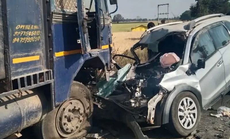 bhopal, Eight people died,  six road accidents 