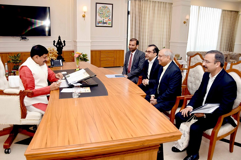 bhopal, ITC Chairman, visit to Chief Minister