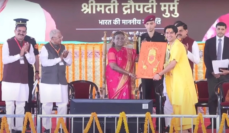 bhopal, Saints   right path,President Murmu