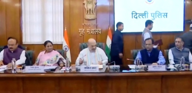 new delhi, Home Minister , high-level meeting