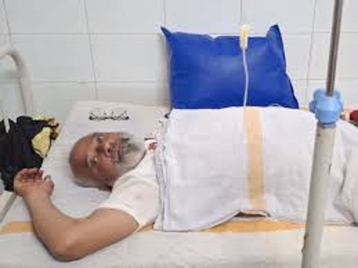 katni, Congress leader ,attacked with knife  