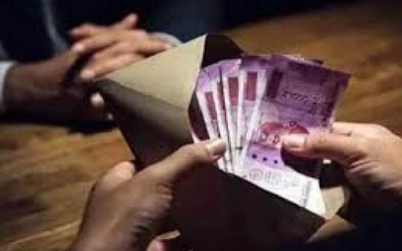 seopur, Public Works Department ,arrested taking bribe  