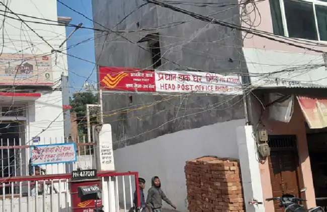 bhind,   embezzled from Bhind, main post office