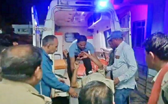 rewa, Rioters attacked, police team, ASI died