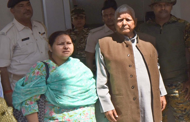 patna, ED begins questioning, Lalu Yadav 