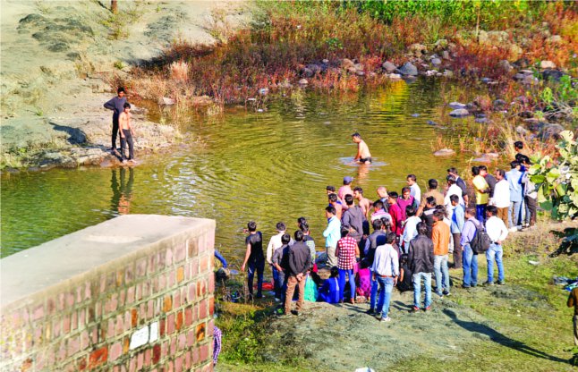 केरवा का पानी कान्हाकुंज और अमरनाथ पहुंचा 