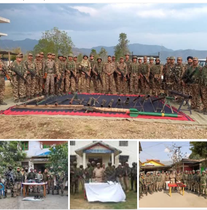 imphal, Huge quantity , arms and explosives  