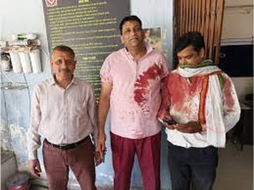 bhopal, Attempt to rob , jewellery shop  