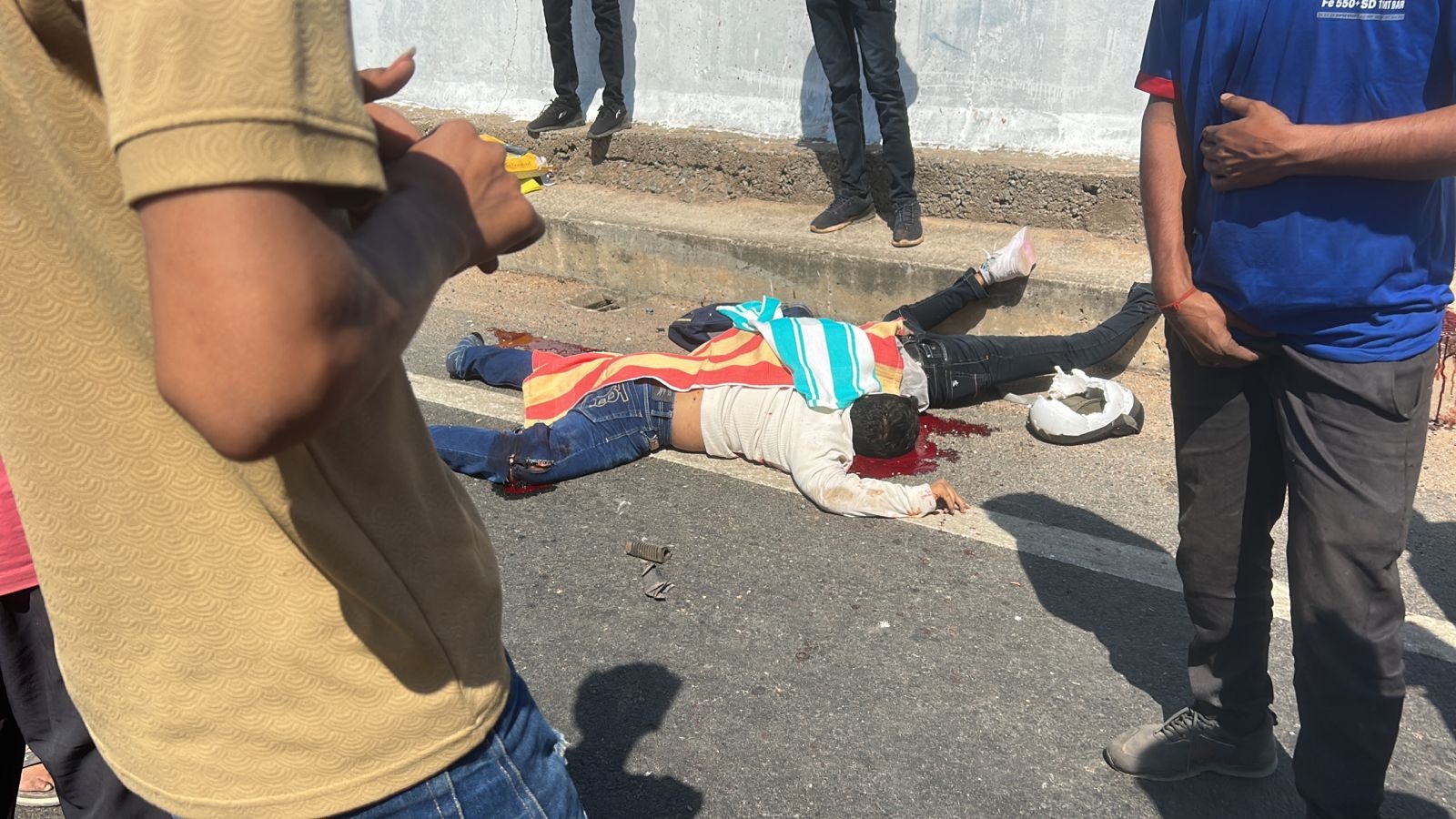 shivpuri, Three siblings, bike died  