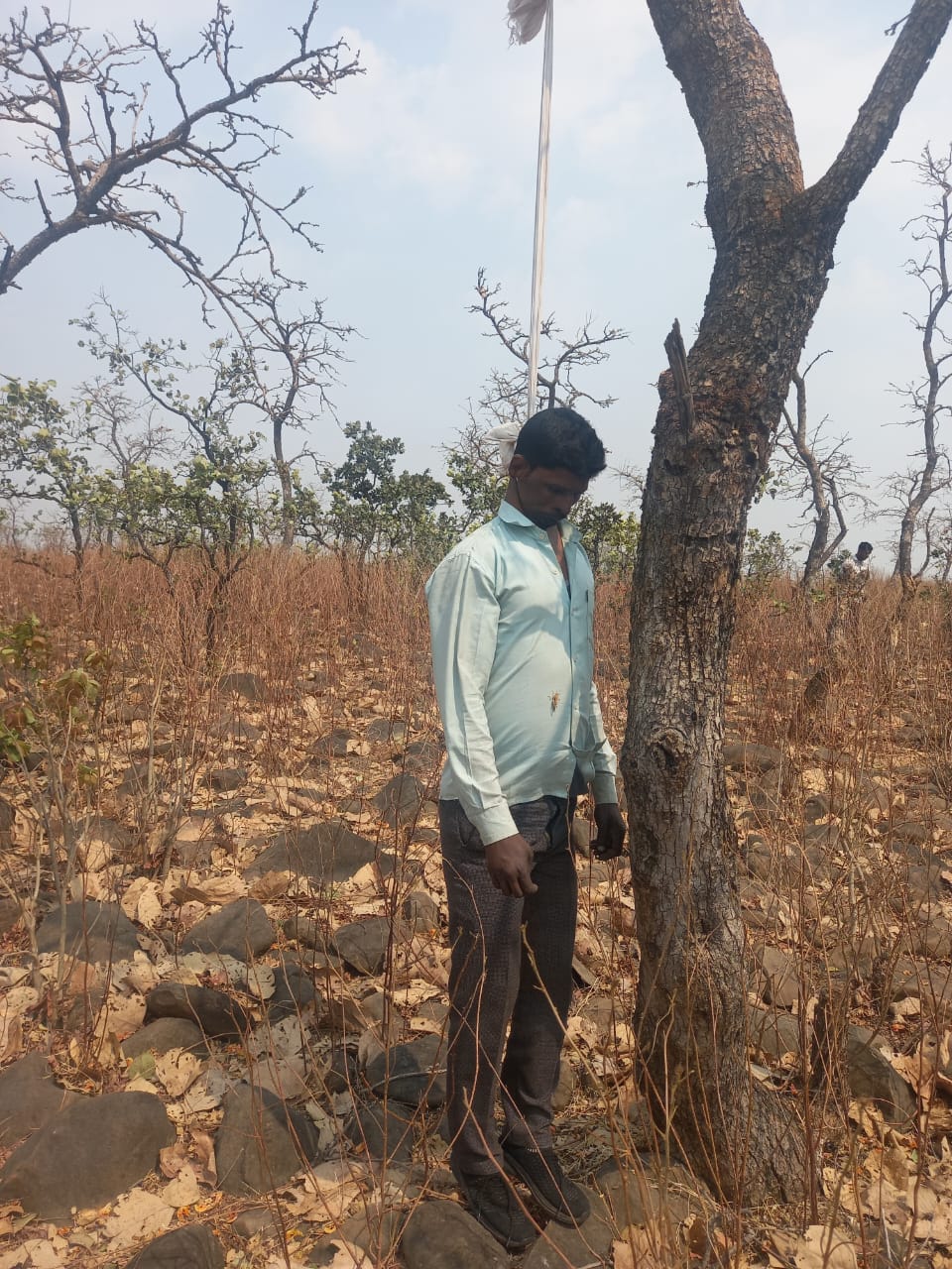 rajgarh,  young man , hanging  