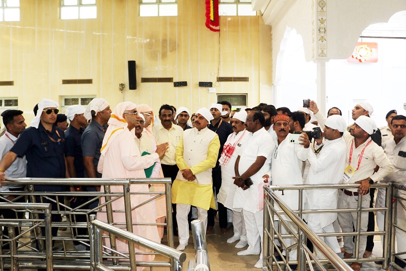 bhopal,  Chief Minister reviewed , Anandpur Dham