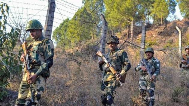 jammu, Indian security forces ,  international border