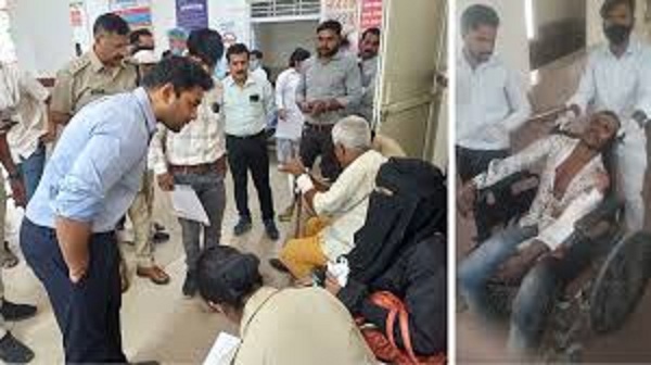 itarsi,  passengers overturned , woman died