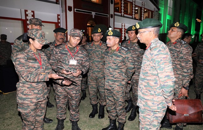 new delhi ,Army Chief ,reached LOC 