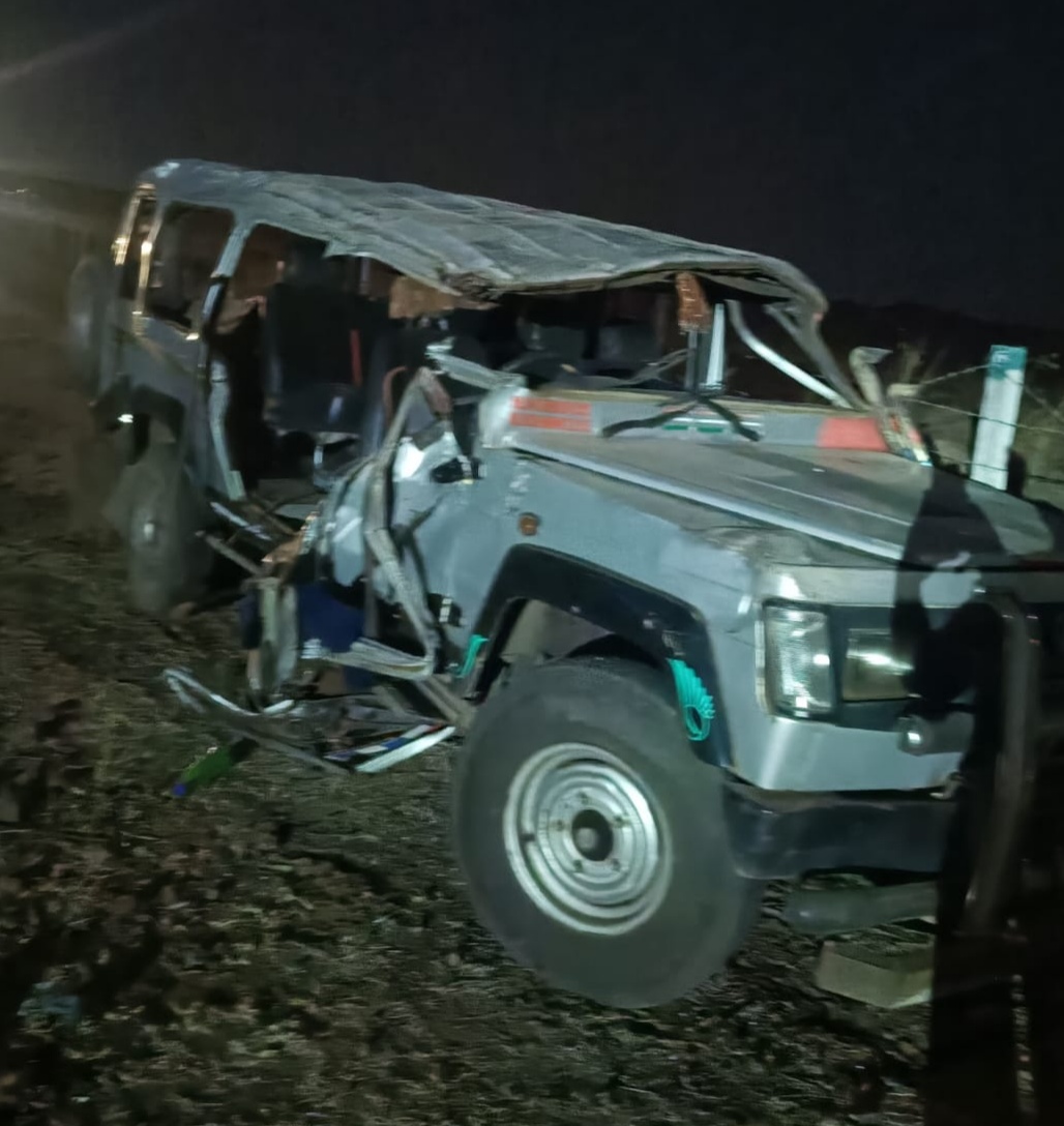 jhabua, Four people died , road accident 
