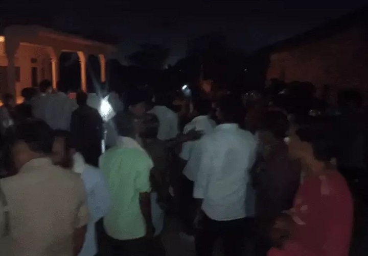 morena, Firing in Hingona Khurd , parties over DJ