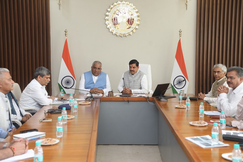 bhopal, Chief Minister reviewed, Bhupendra Yadav