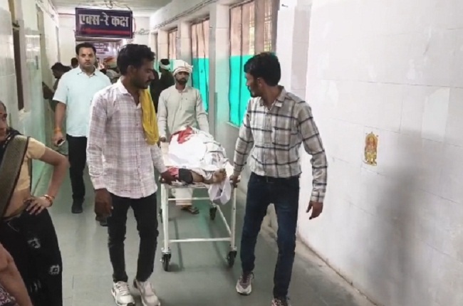 bhind, Harsh firing , Lagan Tika program